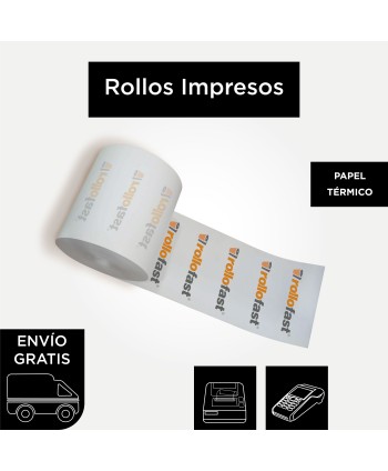 Rollo Térmico Impreso 79mm...