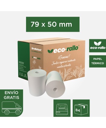 Eco-Rollo Térmico 79mm x...