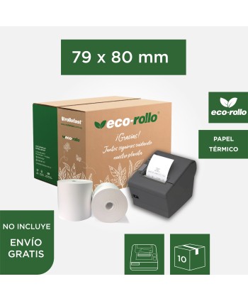 Eco-Rollo Térmico 79mm x...