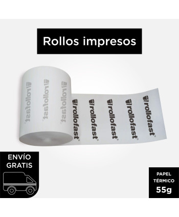 Rollo Térmico Impreso 79mm...