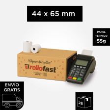 Rollo Térmico 44 x 65mm -...