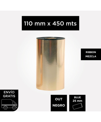 12 un Ribbon MEZCLA 110mm x...