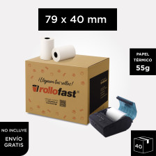 Rollo Térmico 79 x 40mm -...