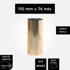Ribbon MEZCLA 110mm x 74m x...