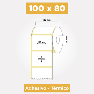 Etiquetas Térmicas | 100 x...