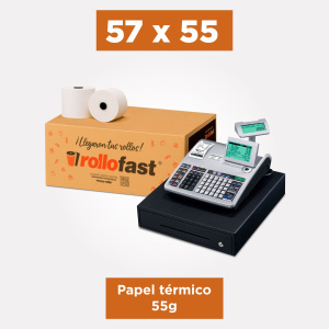 Rollo Térmico 57 x 55mm |...