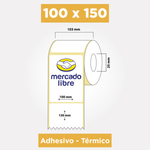 Etiquetas Térmicas | 100 x...